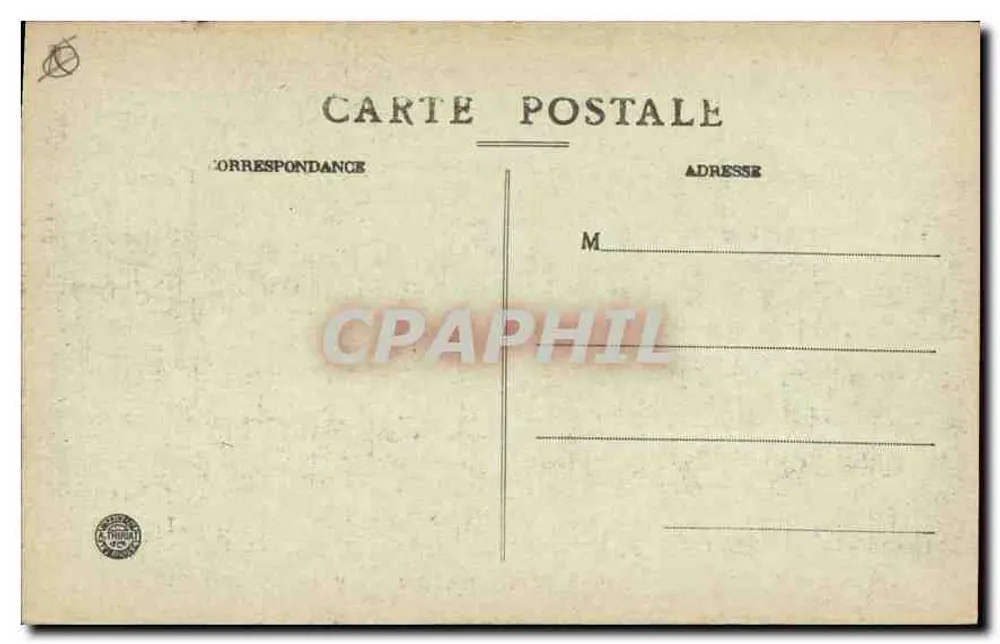 Marselha — Hotel de Ville — É. L. - Verso