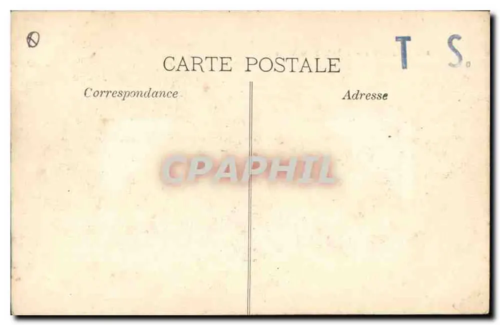 Marseille — Hotel de Ville — editor T.S. n°28 - Verso