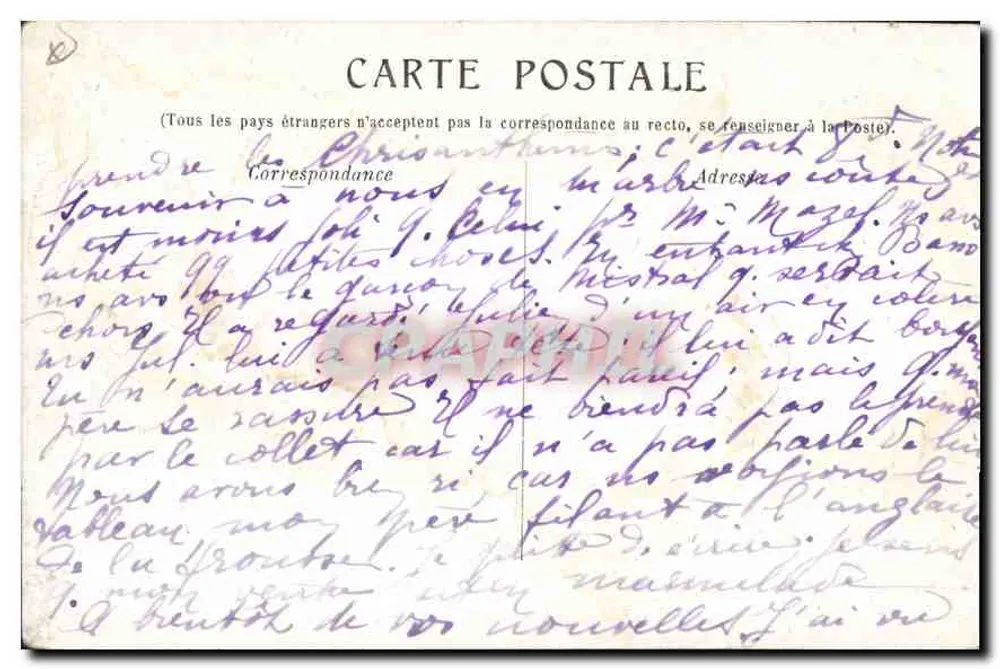 Marsiglia — La Municipale (Puget) - Verso
