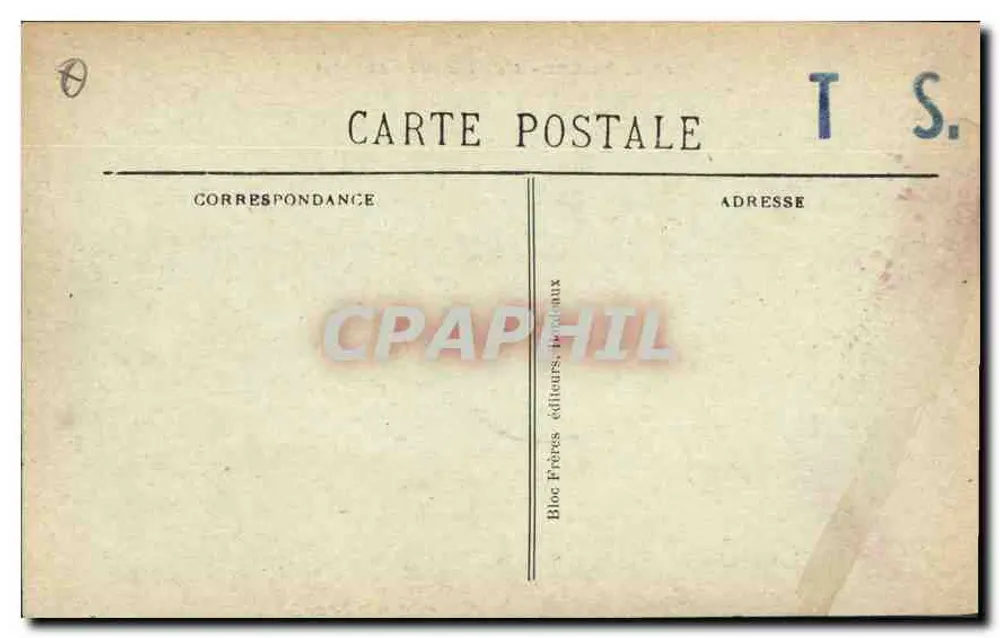 Marselha — O Hotel de Ville — BR - 1518 - Verso