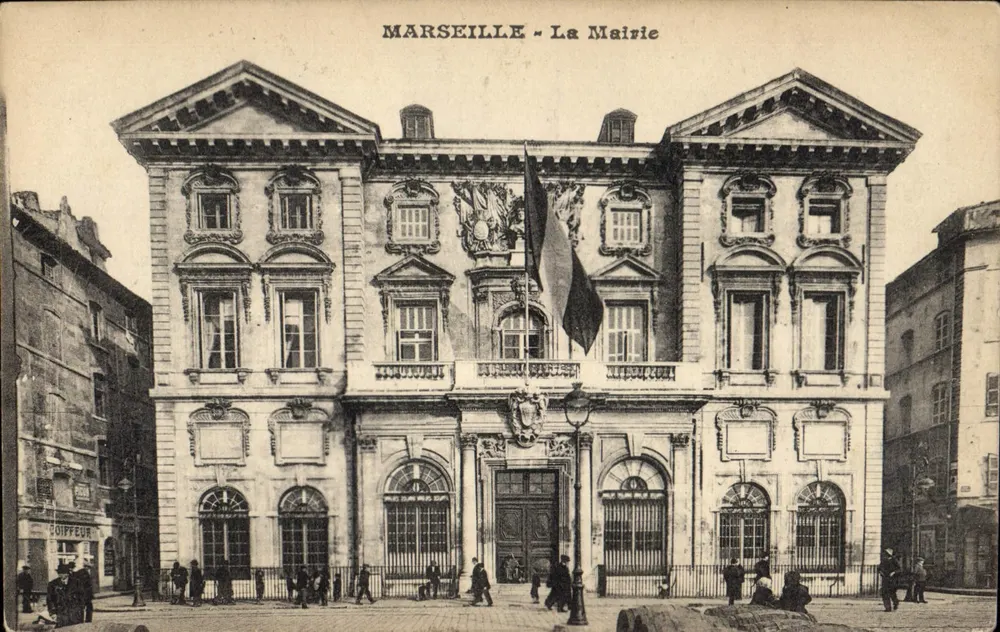 Marseille - A Prefeitura — editor G. Goiffeur, número de série não visível - Frente