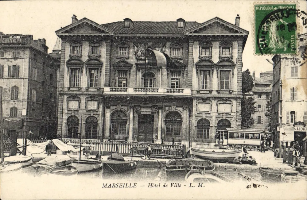 Marsiglia — Hotel de Ville — L. M. - Recto