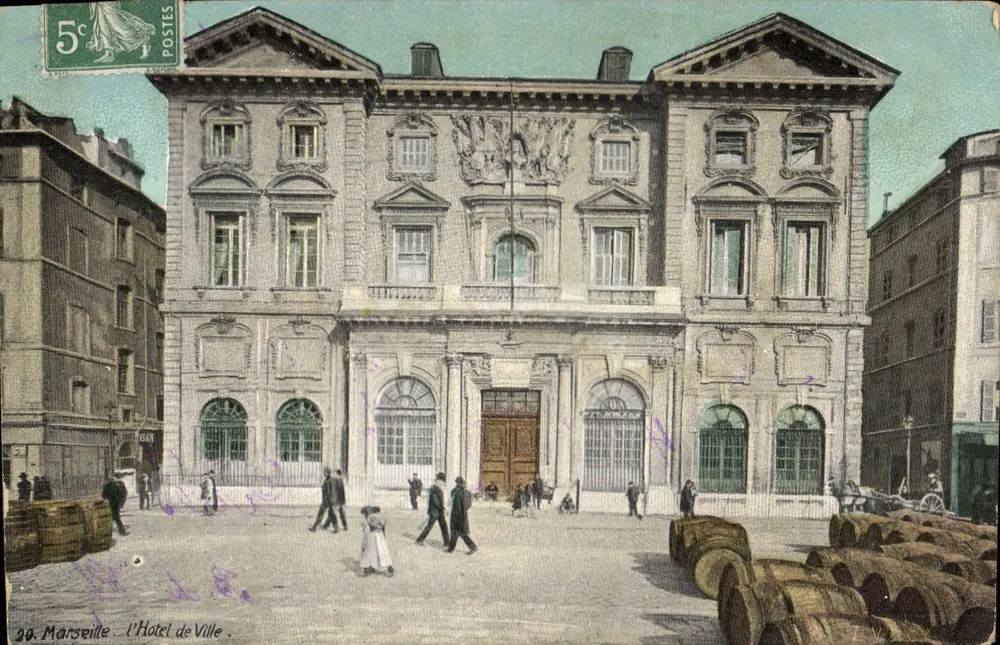 Marsella — El Ayuntamiento — editor anónimo, n° 29 - Anverso