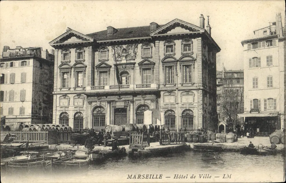 Marselha — Hotel de Ville — LM - Frente