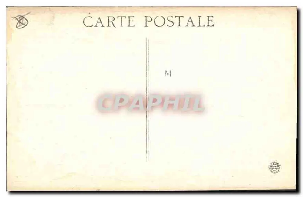 Marselha - A Prefeitura — IP. — Série 5 - Verso