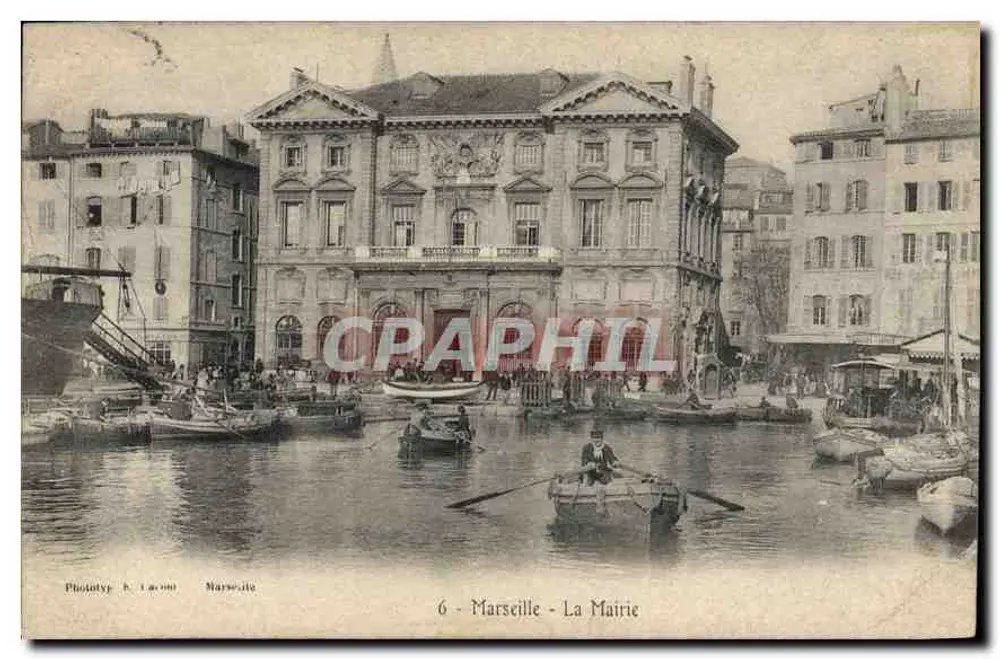 Marseille - La Mairie — Fototipie La Marseillaise, n°6 - Voorkant