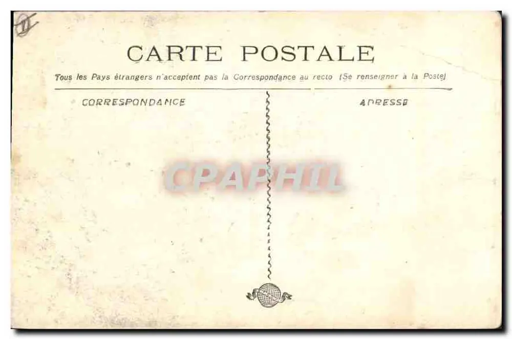 Marseille - Molo św. Marii — n°59 — wydawca nieznany - Rewers