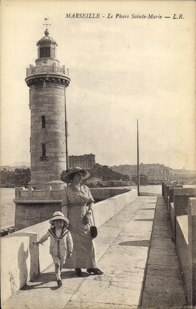 Marseille - O Farol de Santa Maria — L.R. - Frente