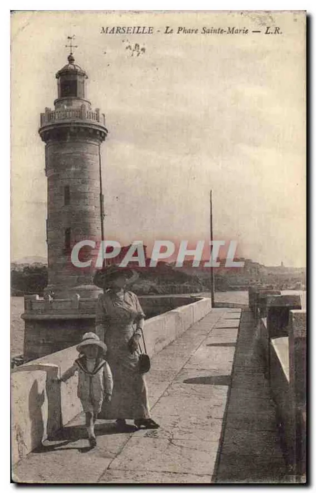 Marseille - O Farol de Santa Maria — L.R. - Frente