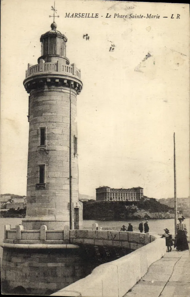 Marselha - O Farol de Santa Maria — LR - Frente