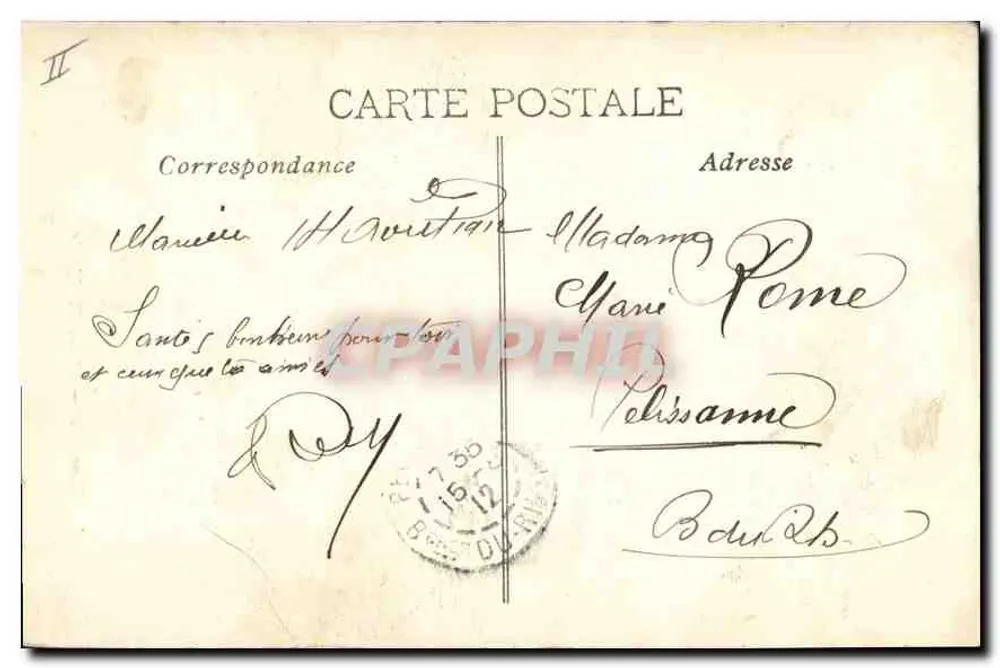 Marselha — Farol de Santa Maria — Editor não identificado, n° 34 - Verso