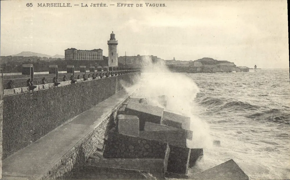 Marseille — Przylądek — Efekt fal — Wydawca: , nr 65 - Awers