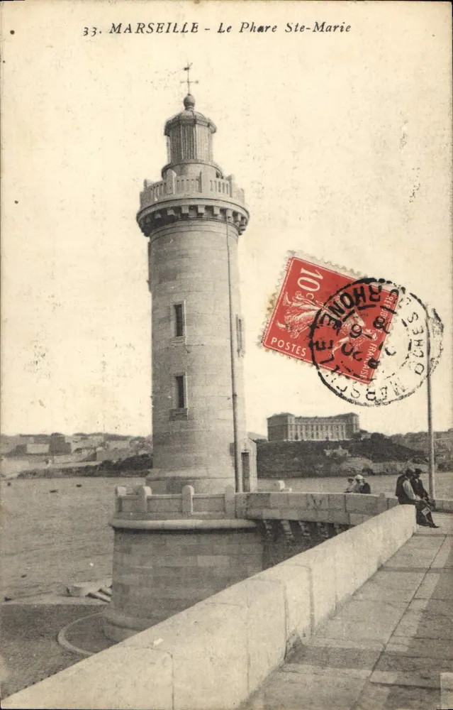 MARSEILLE - O Farol de Santa Maria — editor desconhecido, n° 33 - Frente