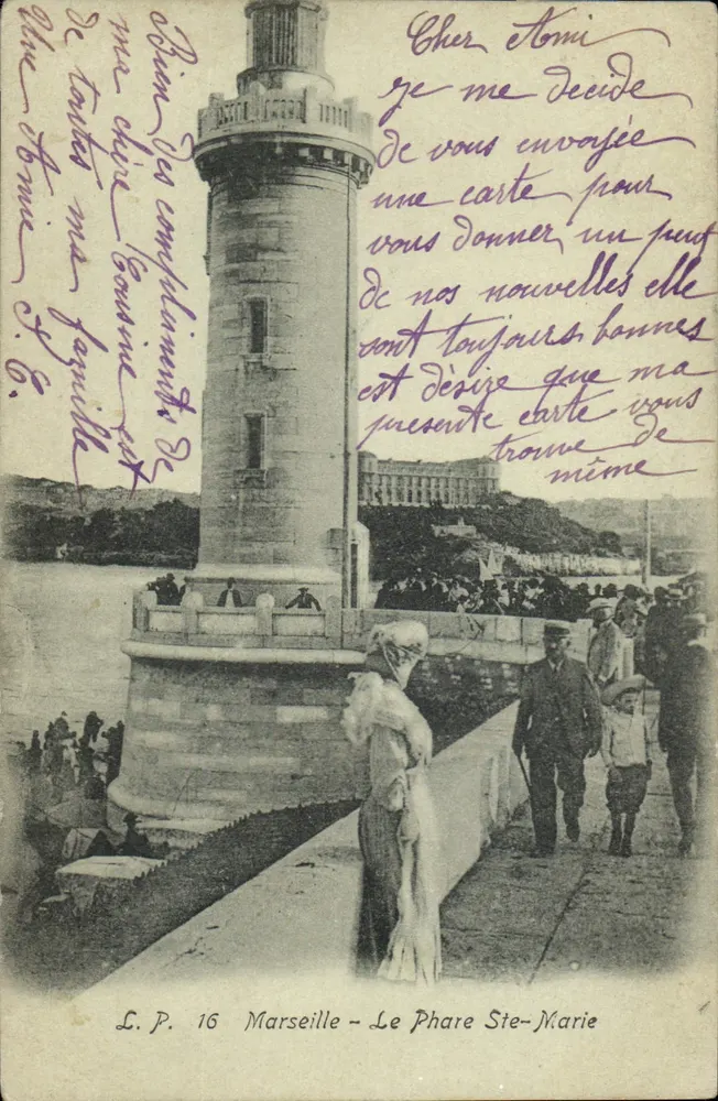 Marseille — O Farol de Santa Maria — L.P. 16 - Frente