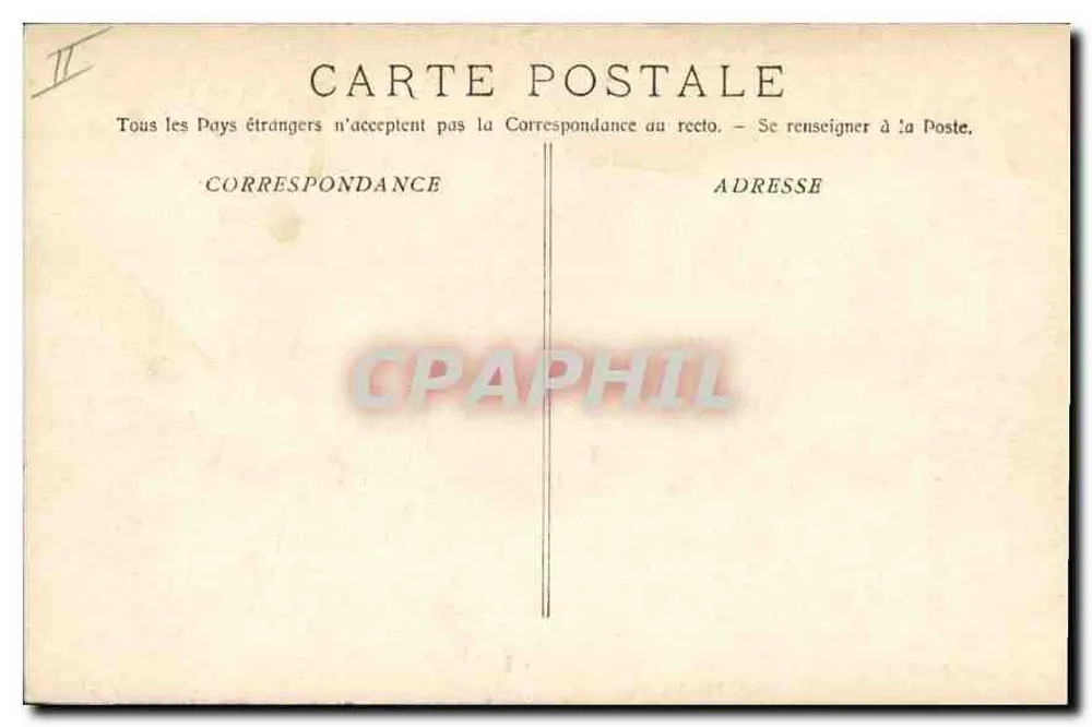 Marselha - O Farol de Santa Maria — Editor E. Lacour, n° 79 bis - Verso