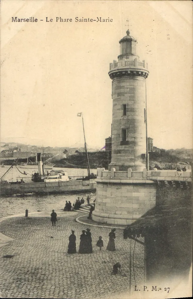 Marselha - O Farol de Santa Maria — L.P.M. 27 - Frente