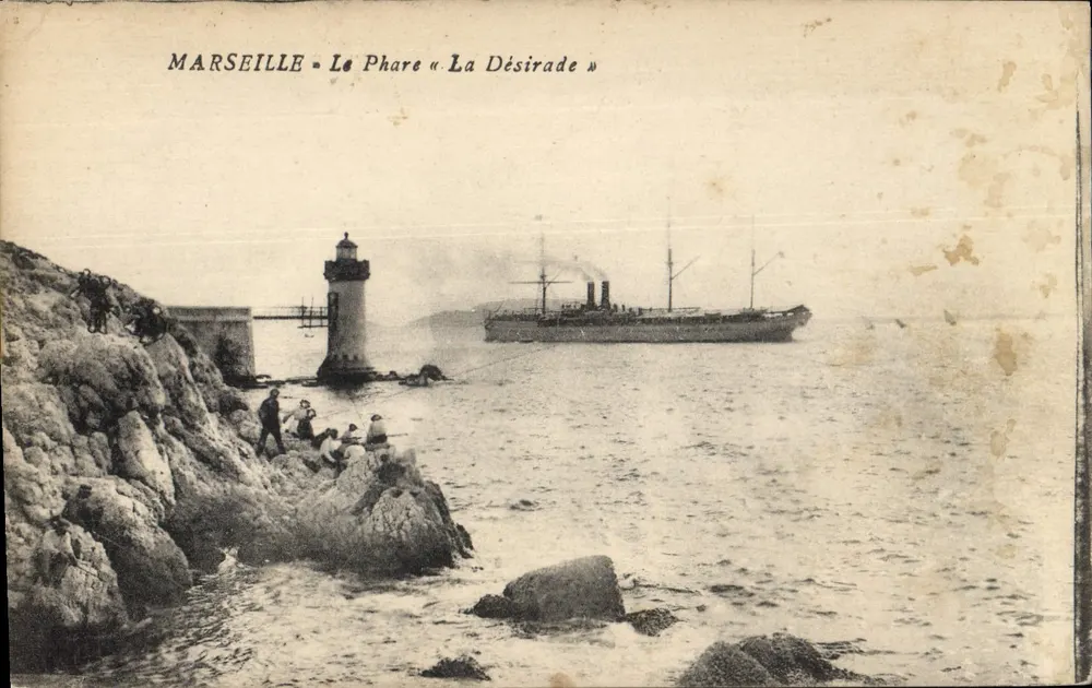 Marseille — O Farol « La Désirade » — Editora não identificada - Frente