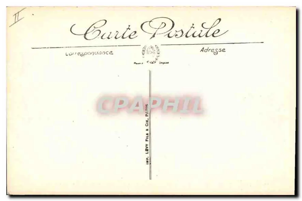 Marselha — Partida de um Transatlântico — LL, n° 392 - Verso