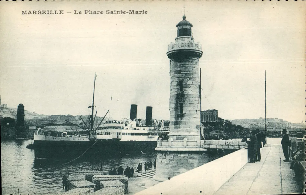 Marselha — O Farol de Santa Maria — Editora não identificada - Frente