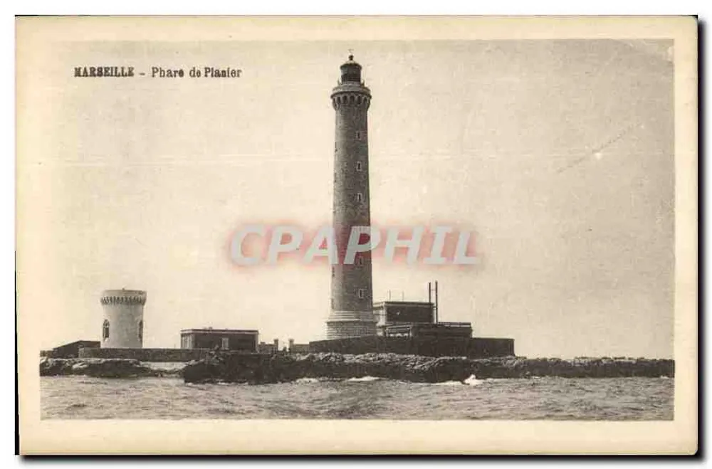Marselha - Farol de Planter — editor desconhecido, número de série não visível - Frente