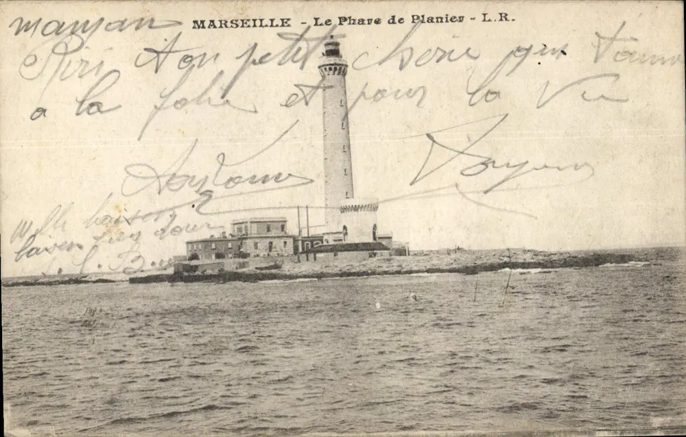 Marselha - O Farol de Planier - L.R. - Frente