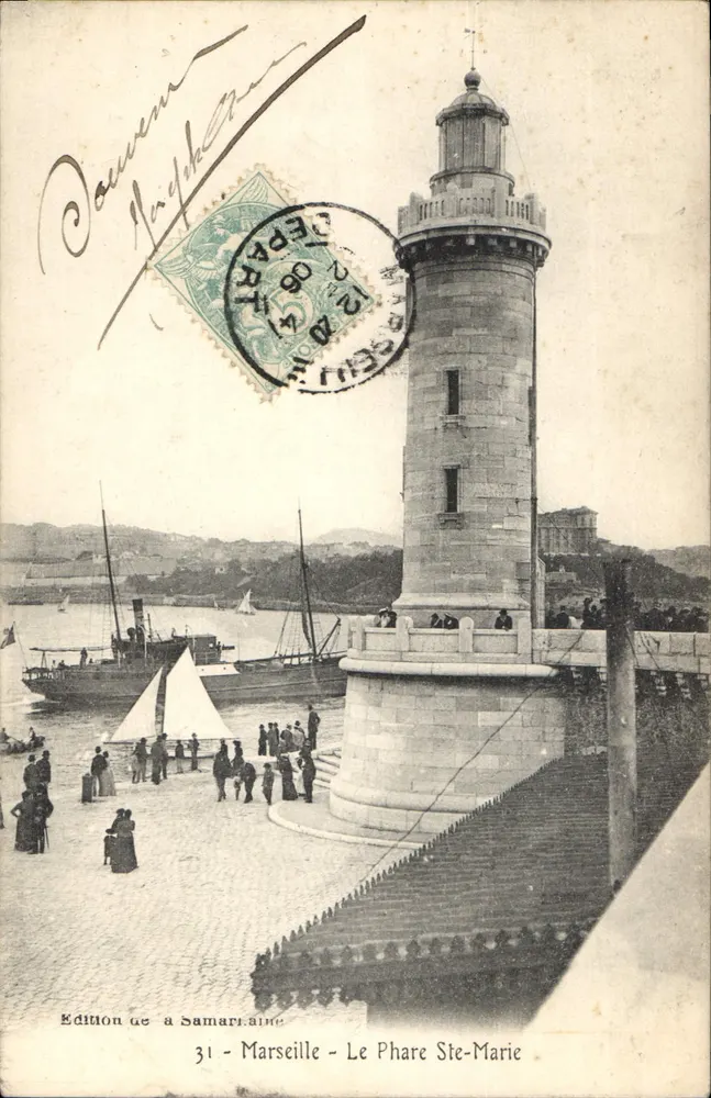Marselha - O Farol de Santa Maria — Edição de Samaraine, n°31 - Frente