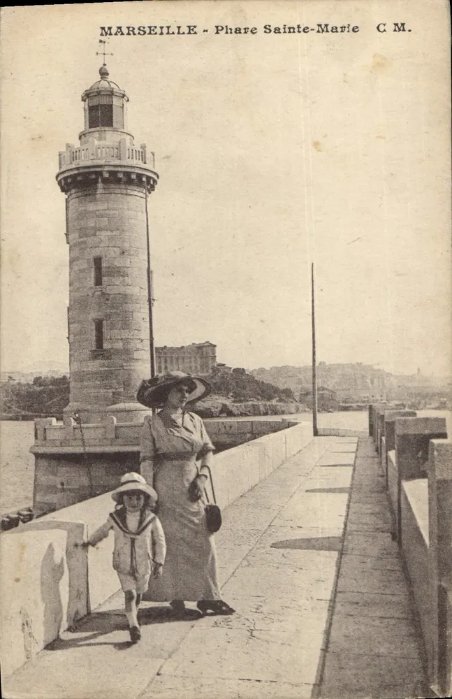 Marselha - Farol de Santa Maria — C.M. editora - Frente