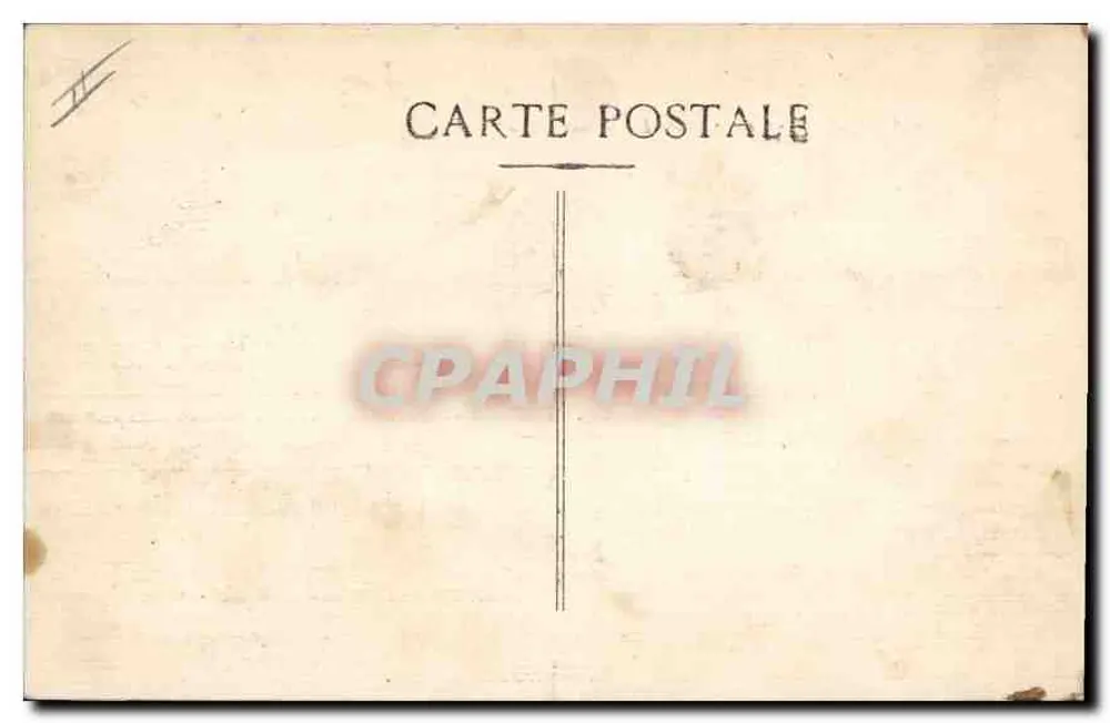 Marseille — O Farol « La Désirade » — editor não identificado - Verso