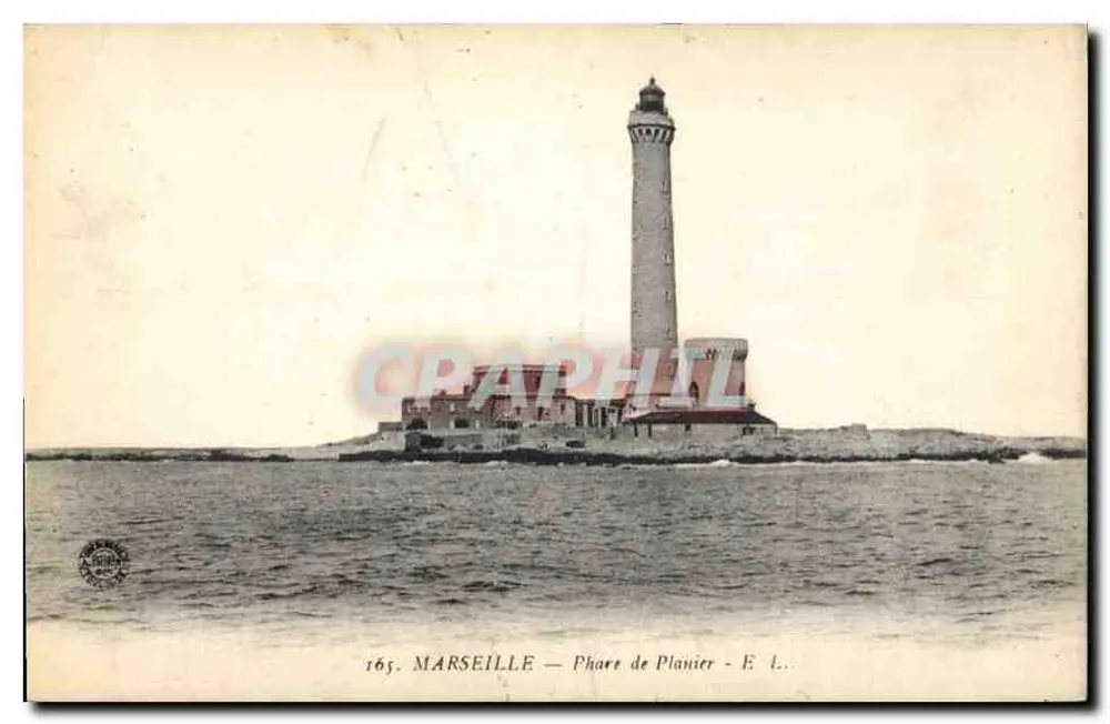 Marseille — Farol de Planier — E. L. - Frente