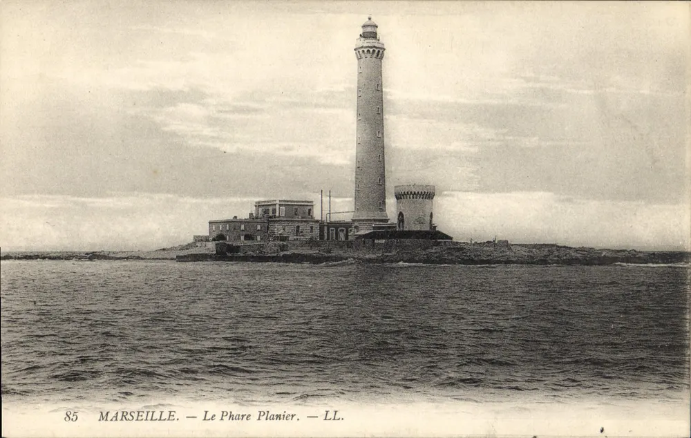 Marselha — Farol de Planier — LL. — n°85 - Frente