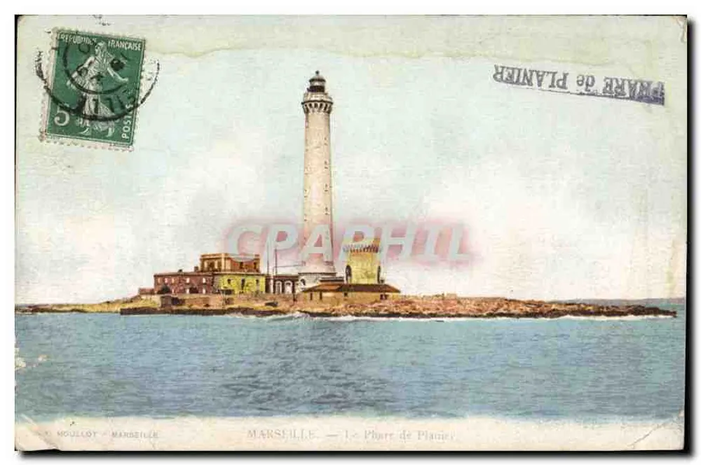 Marseille — O Farol de Planier - Frente