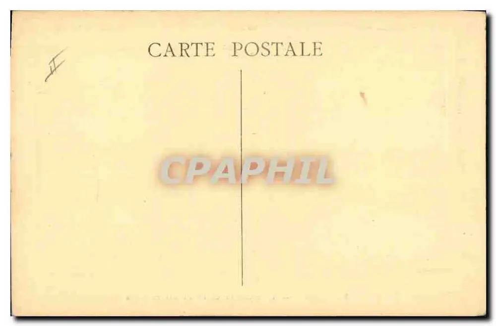 Marseille — La Jetée et le Phare Sainte-Marie - Verso