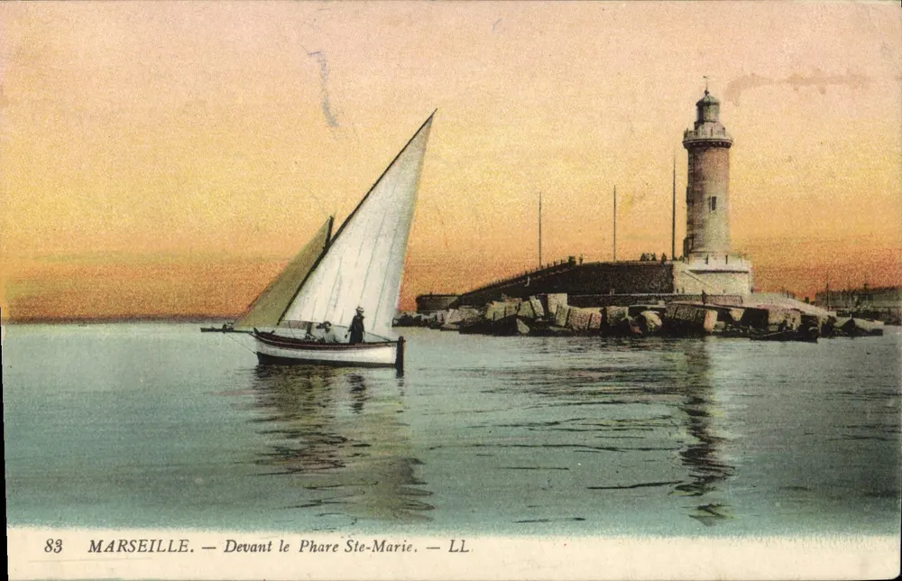 Marselha — Diante do Farol de Santa Maria — LL - Frente