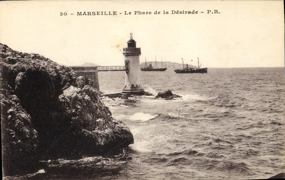 Marselha - O Farol da Désirade - P.B. - Frente