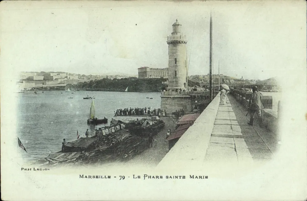 Marselha - O Farol de Santa Maria — Phot Lagjun, n°79 - Frente