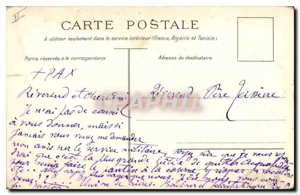 Marseille — La Grande-Jetée und der Phare Sainte-Marie — Edition C. Marlière - Marseille, Nr. 20 - Rückseite