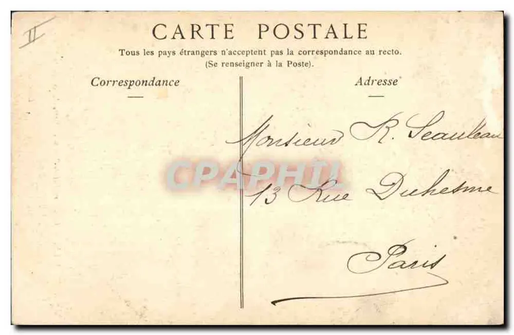 Der Leuchtturm Sainte-Marie und Notre-Dame de la Garde — Marseille — Sammlung N.D. Pjoi - Rückseite