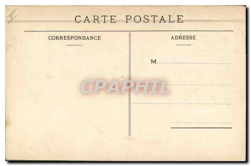 Marselha — O Farol de Planier — IMP MOULLOT MARSEILLE - Verso