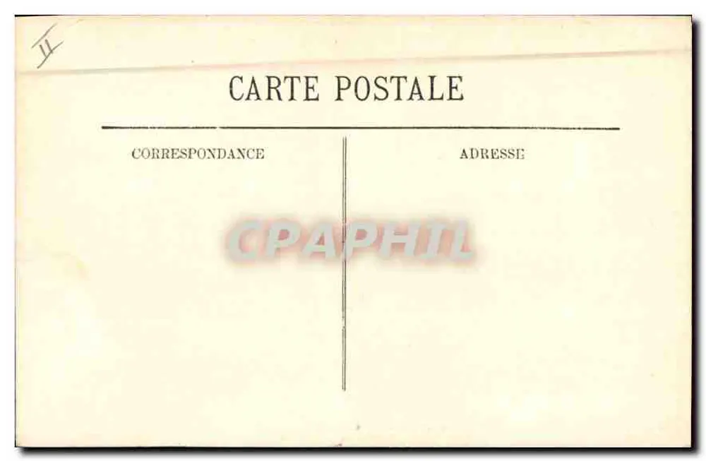 Marseille — Farol de Planier (59 m de altura) — LL - Verso