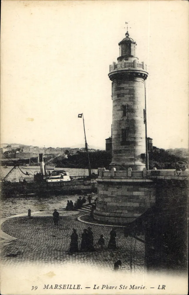 Marseille — O Farol de Santa Maria — LR - Frente