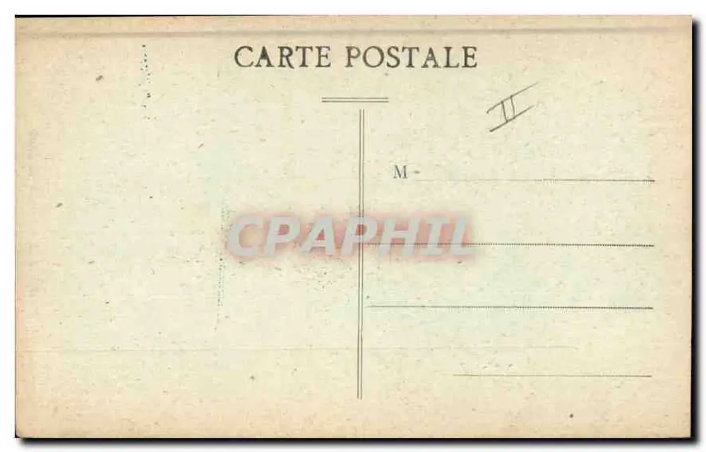 Marseille — Farol de Santa Maria — Editor não identificado, n° de série 27 - Verso