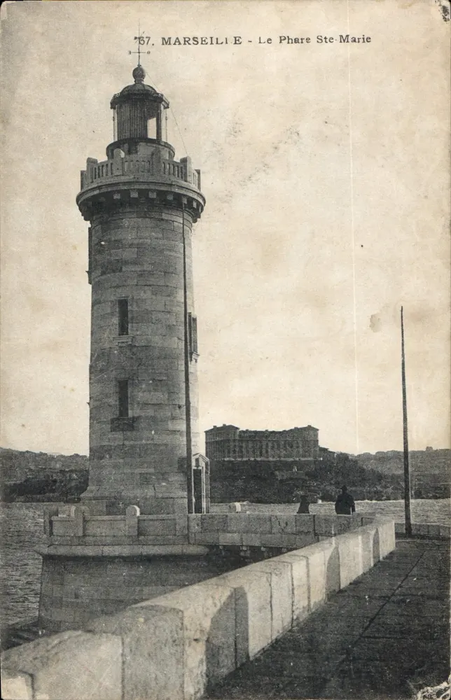 Marselha - Farol de Santa Maria — editor desconhecido, n° 767 - Frente