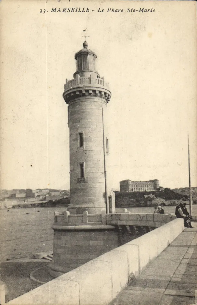 Marselha - O Farol de Santa Maria — n° de série 33 - Frente