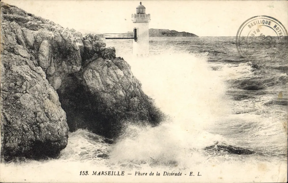 Marseille — Farol da Désirade — E. L. n°158 - Frente