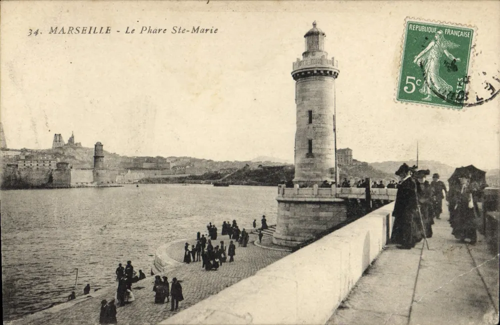 Marseille — O Farol de Santa Maria — editora desconhecida, n° 34 - Frente