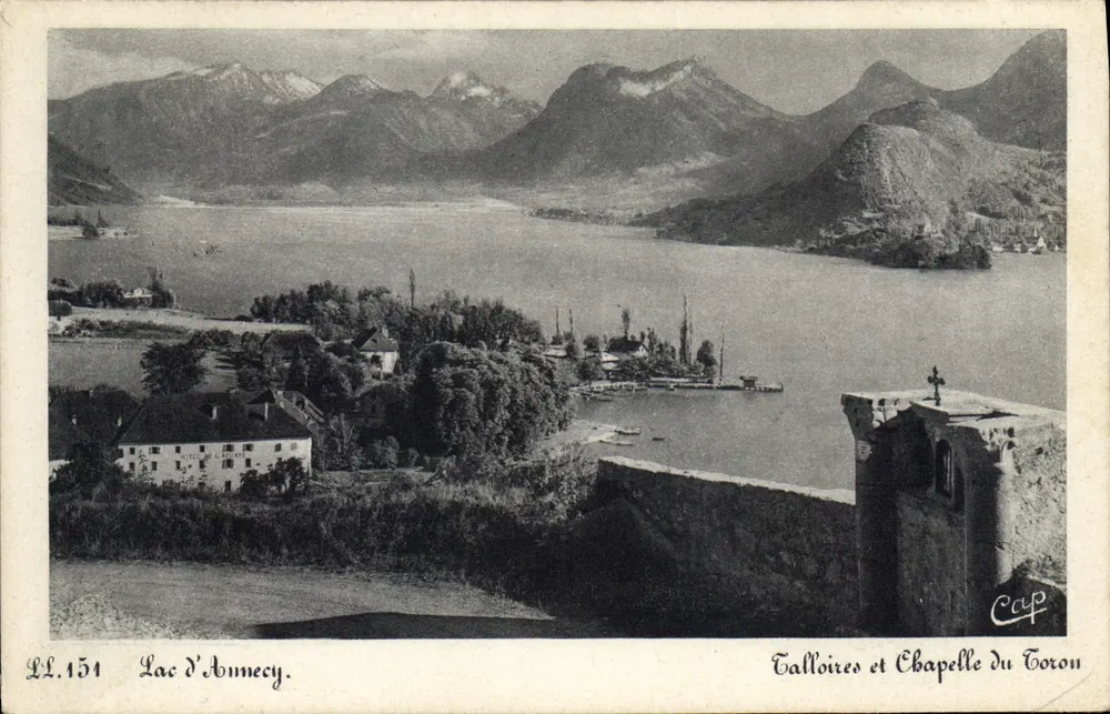See Annecy — Talloires und Kapelle des Toron — Cap - Vorderseite