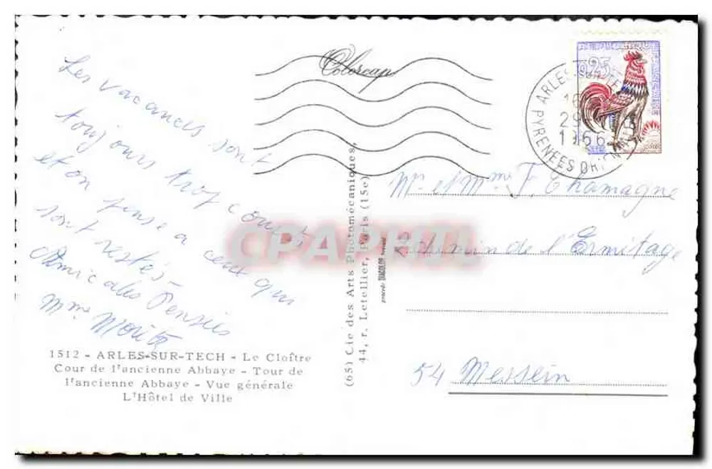 Azles-sur-Tech — Allgemeiner Blick — Cie des Arts Phonémécaniques - Rückseite