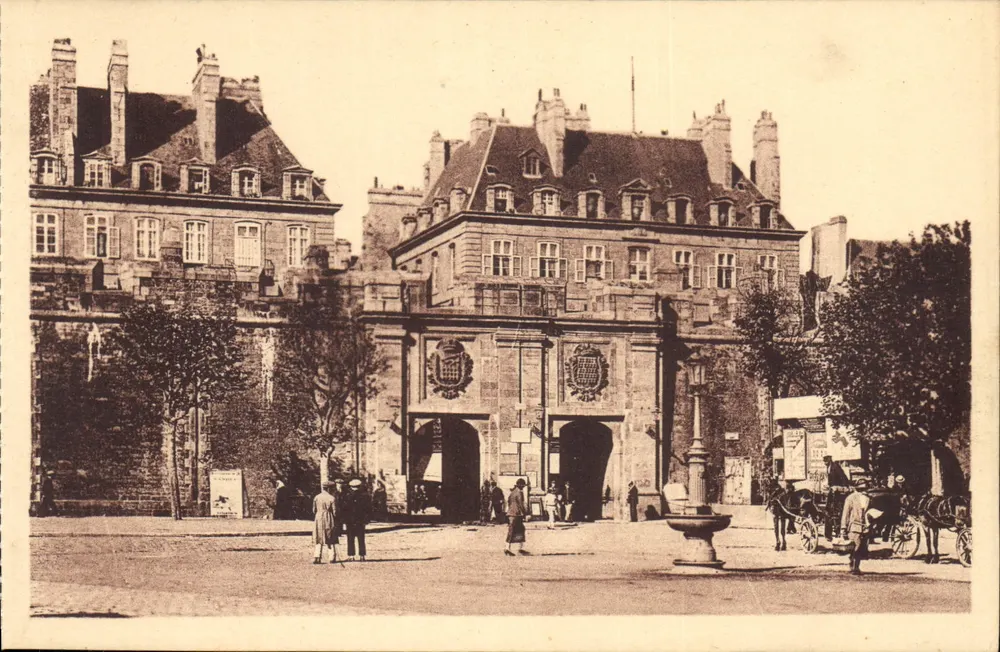 Porta Saint-Vincent — Saint-Malo — Imp. Lévy et Neudelx, Paris - Frente