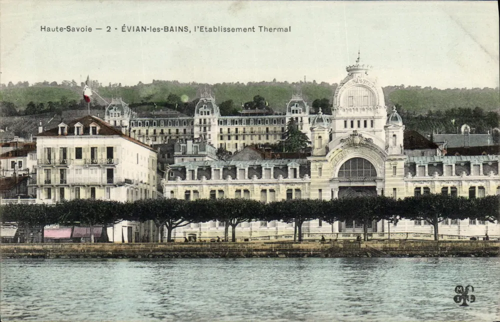 ÉVIAN-les-BAINS, das Thermalbad — Haute-Savoie — n°2 - Vorderseite