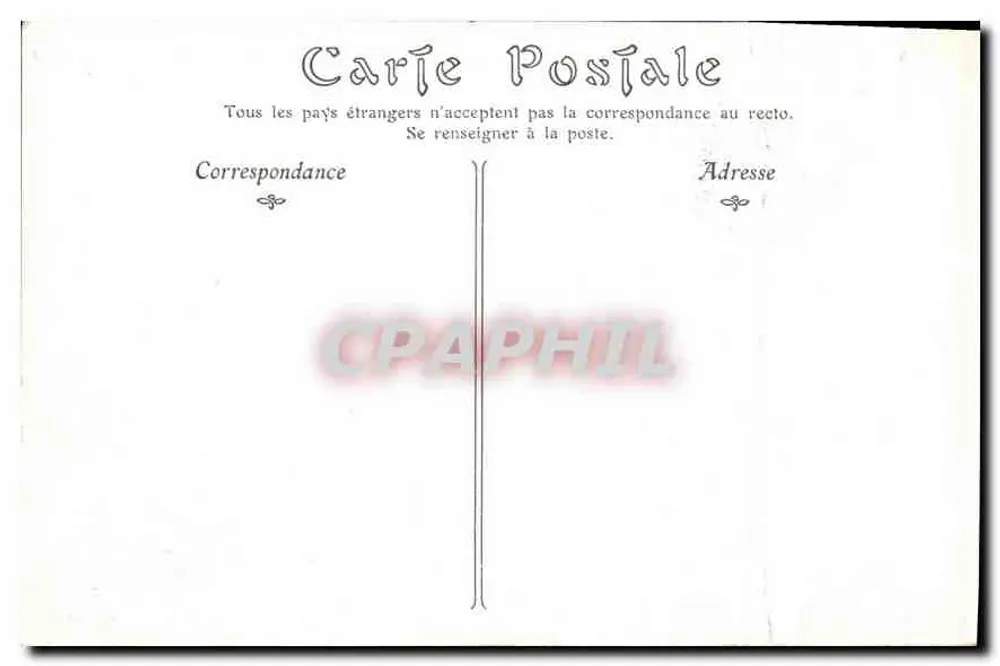 Château de CHAMBORD — Vue prise à l'ouest — ND - Verso